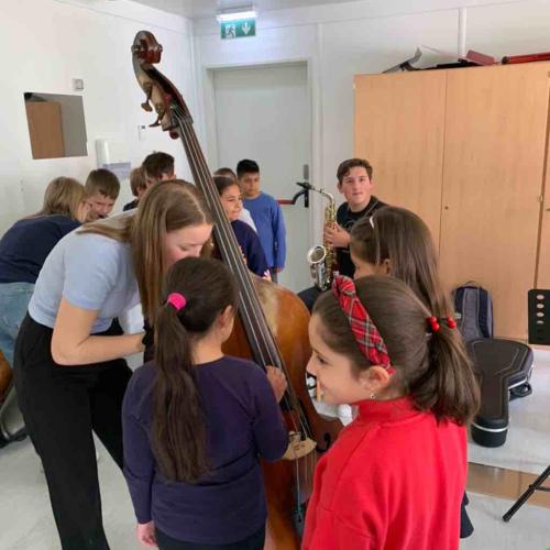 Musiker zu Besuch 