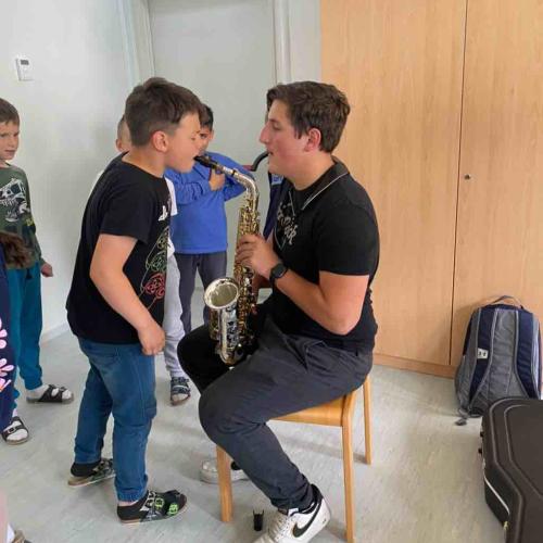 Musiker zu Besuch 