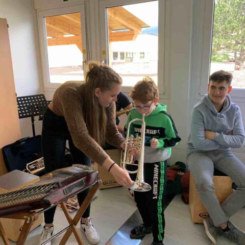 Musiker zu Besuch 