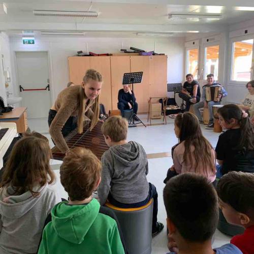 Musiker zu Besuch 
