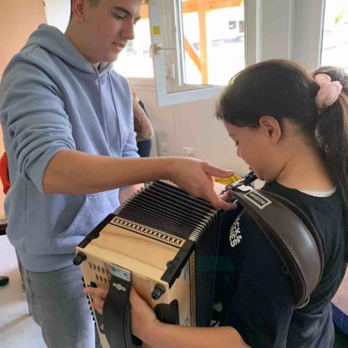 Musiker zu Besuch 